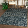 thumbnail image 6 of Well Woven Nors Yellow Indoor/Outdoor Nordic Lattice Area Rug 3x5 (3'11" x 5'3"), 6 of 10