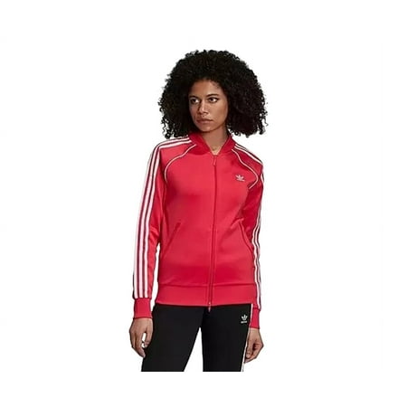 Adidas Originals Superstar Track Womens Jackets Size M, Color: Pink/White