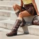 thumbnail image 3 of Botas DREAM PAIRS SDKB2416W Altas con Hebilla Color Tan Talla 10, 3 of 9