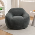 thumbnail image 2 of Bean Bag Chair ,Bean Bag Sofa for Adults Comfy Beanbag Giant Bean Bag Chair with Spacious Design Bean Bag Couch with Armrest Large Bean Bag Chair with Memory Foam Filler for Living Room Bedroom, 2 of 7