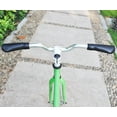thumbnail image 3 of UPANBIKE Bike Handlebar Grips Ergonomic Design Handmade Sewing Push On Leather,Black, 3 of 10