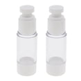 thumbnail image 4 of pitrice 2x Flacon de Pompe Airless Stérile Réutilisable Toner/lotion/sérum Contenant 30ml, 4 of 8