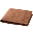 thumbnail image 3 of Sonducket Hombres Casual PU cuero billetera bolsillo moneda ID tarjeta dinero titular delgado monedero Carteras marrón Sonducket BB6660-02B, 3 of 6