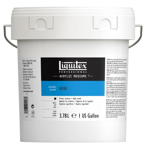Liquitex Gesso, Gallon