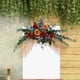 thumbnail image 4 of Fondo de decoración multiusos Colco Floral Artificial para patio accesorios fotográficos Rojo Telón de fondo de rosa de seda, 4 of 8