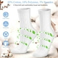 thumbnail image 5 of Zhengup Womens Crew Socks, Casual Knit Cotton Comfy Breathable Cool Dress Socks for Girls 6 Pack, 5 of 7