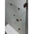thumbnail image 2 of AstonGlobal SEN992-CH-4836-10 Avalux 48 x 36 x 72 in. Completely Frameless Shower Enclosure with Glass Shelves in Chrome, 2 of 7
