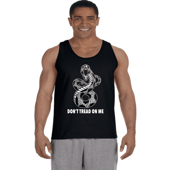 Mens Tank Tops Don't Tread on Me T-shirt Sleeveless Muscle Tee Tanks
