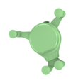 thumbnail image 4 of Soporte universal para teléfono de coche, montaje en rejilla de ventilación, soporte manos libres ajustable 360 degree Verde, 4 of 6