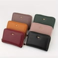 thumbnail image 2 of PENGX Honey Girl Genuine Leather Coin Purse  Zippered Small Pouch with Multiple Slots  Durable Mini Wallet  Positioning Printed   Non-Washable - Crafted in Guangzhou, 2 of 7