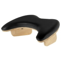 Unique Bargains Arm Rest for Nails Tech U Shaped Nail Arm Rest Manicure Hand Rest With Detachable Brackets Black