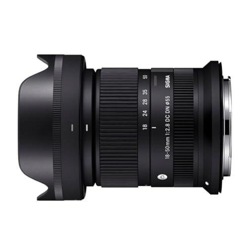 Sigma 18-50mm F2.8 DC DN Contemporary Lens for Canon RF Mount Mirrorless Cameras