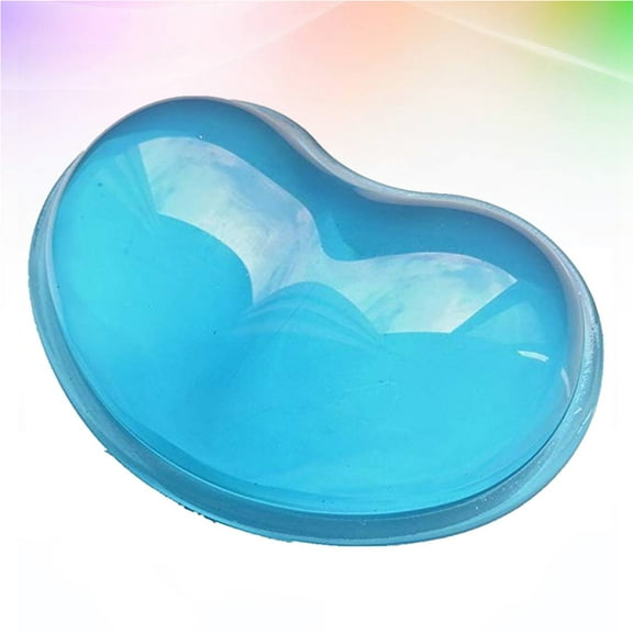 Masteelf Blue Silicone Wrist Pad for Stress Relief with GelFilled Cushion for Maximum Comfort and Support