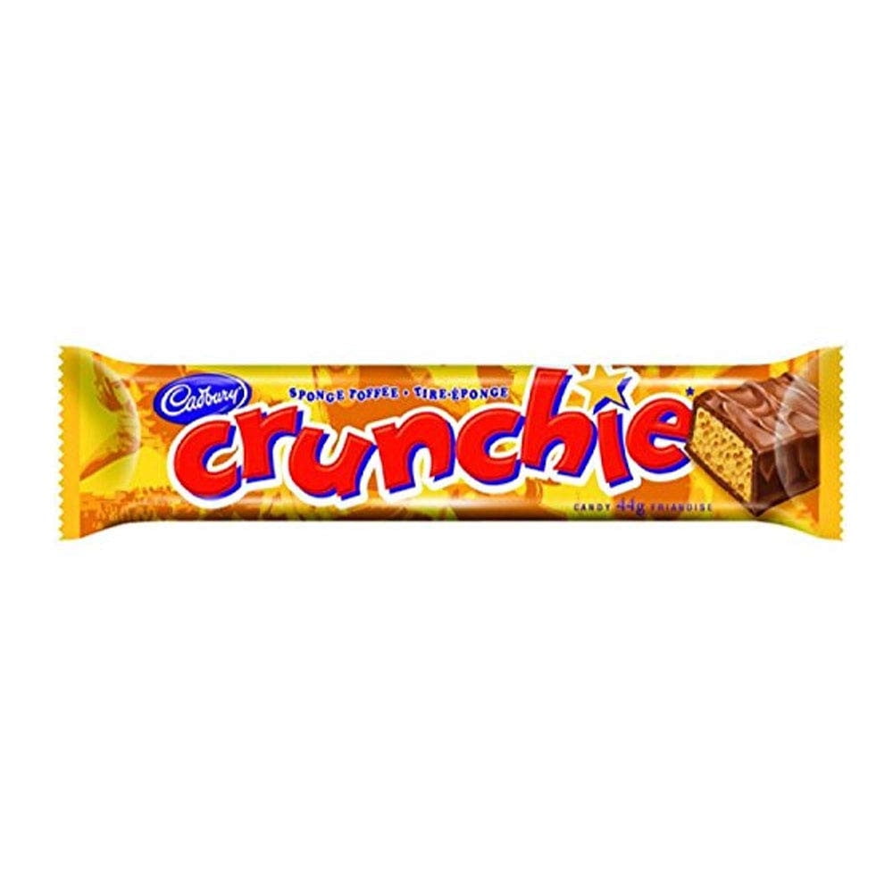 Cadbury Crunchie Chocolate Bars (24 pk) 44g/1.6 oz per Bar, {Imported from Canada}