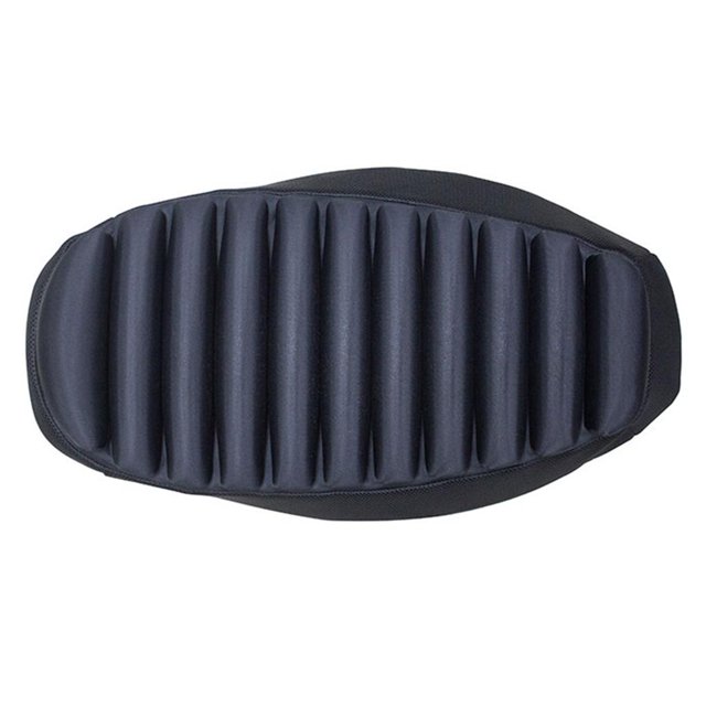 Cojín de asiento de motocicleta de aire Cojín de asiento de enfriamiento de agua rellenable, Cojín de motocicleta restrictivo Zulema Cojín de asiento de aire para motocicleta