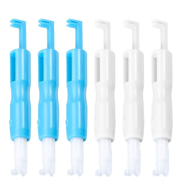 Miangastore 6pcs Needle Threaders Daily Use Sewing Machine Threaders Household Needle Threaders