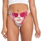 thumbnail image 1 of Fotbe Ace Of Diamonds Lady Tanga Sin Costuras para Mujer con Estampado – Panties Invisibles, Transpirables y Cómodos para Uso Diario-X-Small, 1 of 5