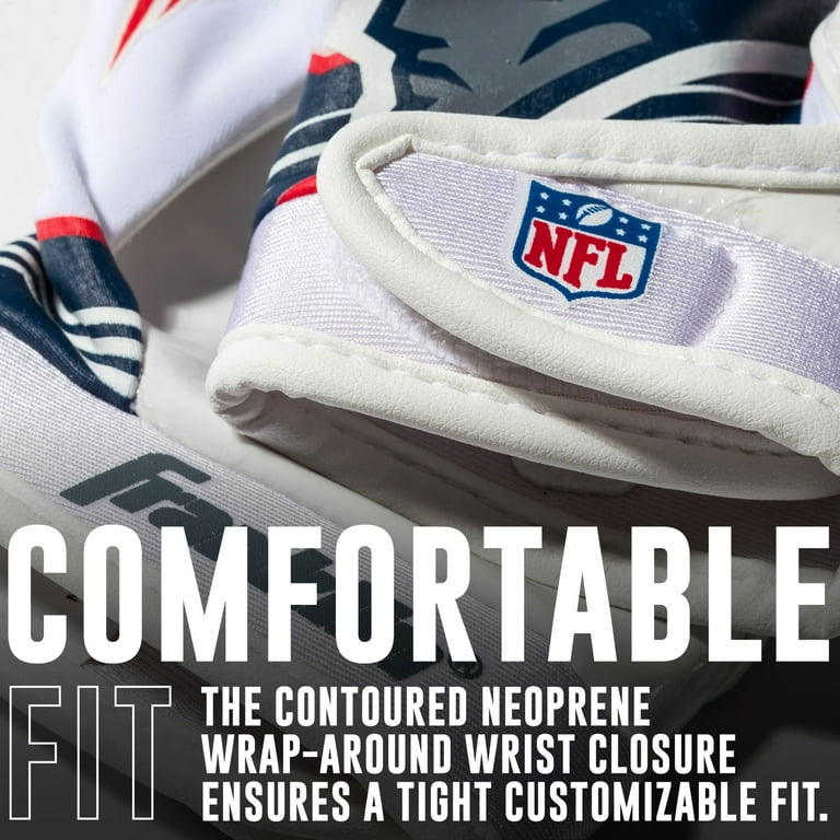 Franklin Sports NFL Youth Team Receiver Gloves Youth M/L