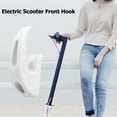 thumbnail image 1 of Nylon para scooter eléctrico M365 Gancho delantero Colgador Casco Bolsas Agarre (Blanco), 1 of 7