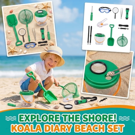 Bug Catching Kit for Student Bug Collection Kit for Student Bug Viewer Nature Exploration Outdoor Play Set with Bug Catching Jar Mesh Insect Net Big Sand Shovel Magnifying