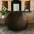Big Joe Large 4' Fuf Bean Bag Chair, Multiple Colors/Fabrics