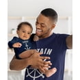thumbnail image 3 of Captain Shirt Dad Outfit Fathers Day Gift T-Shirt for Husband Captain of the House Navy Small, 3 of 5