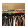 thumbnail image 6 of Colored Hanger Sizer Garment Markers """"Blank"""" Size Marker Tags Donuts Black, 6 of 8