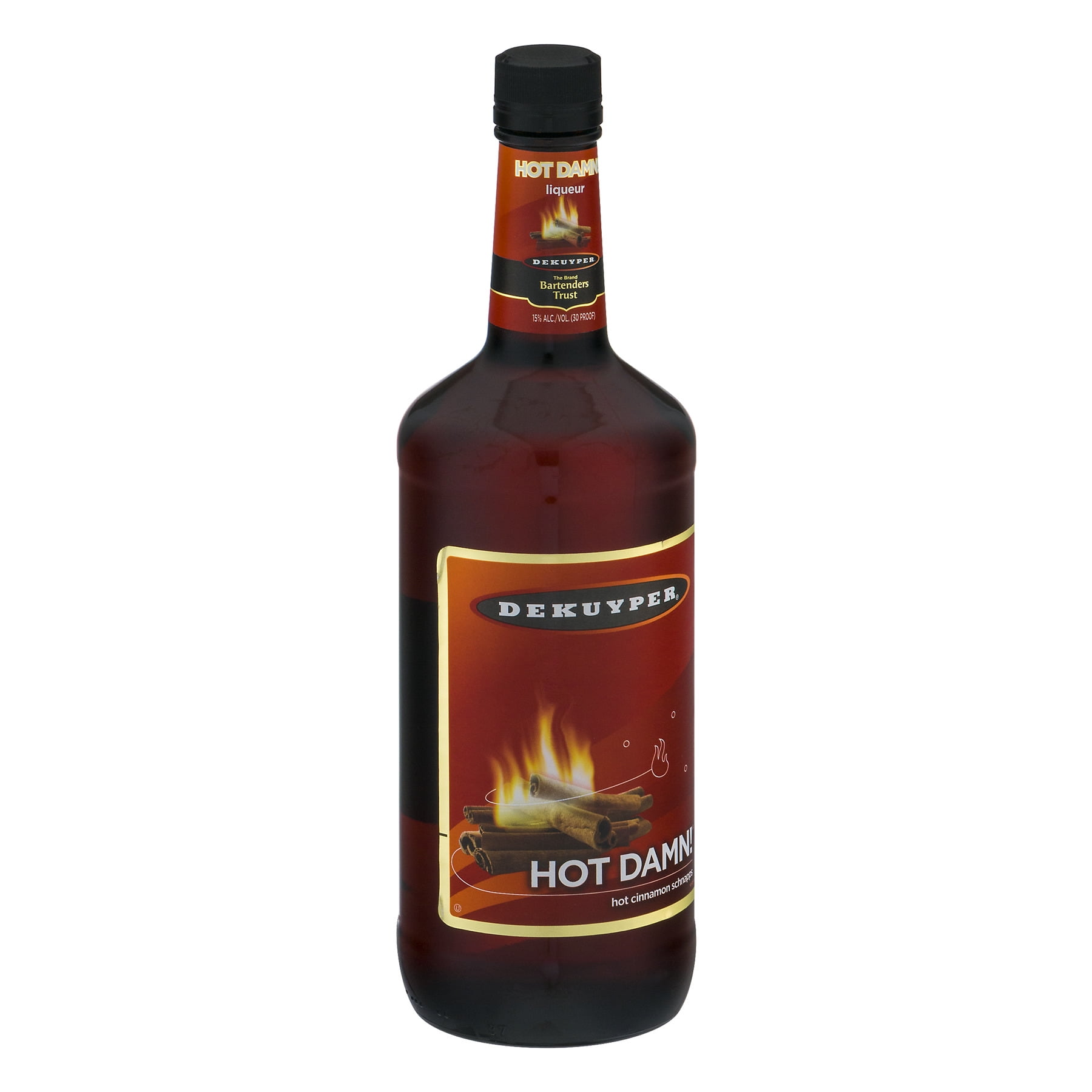 Dekuyper Hot Damn Hot Cinnamon Schnapps 1 L Walmart Com Walmart Com