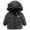Black, variant on Lindreshi Boys Winter Coat Clearance Winter Baby Boys Girls Warm down Hooded Cotton Jacket Coat