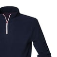 thumbnail image 2 of Finden & Hales Mens Microfleece Zip Neck Fleece Top, 2 of 4