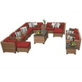 thumbnail image 1 of Tuscan 17 Piece Outdoor Wicker Patio Furniture Set 17a, 1 of 7