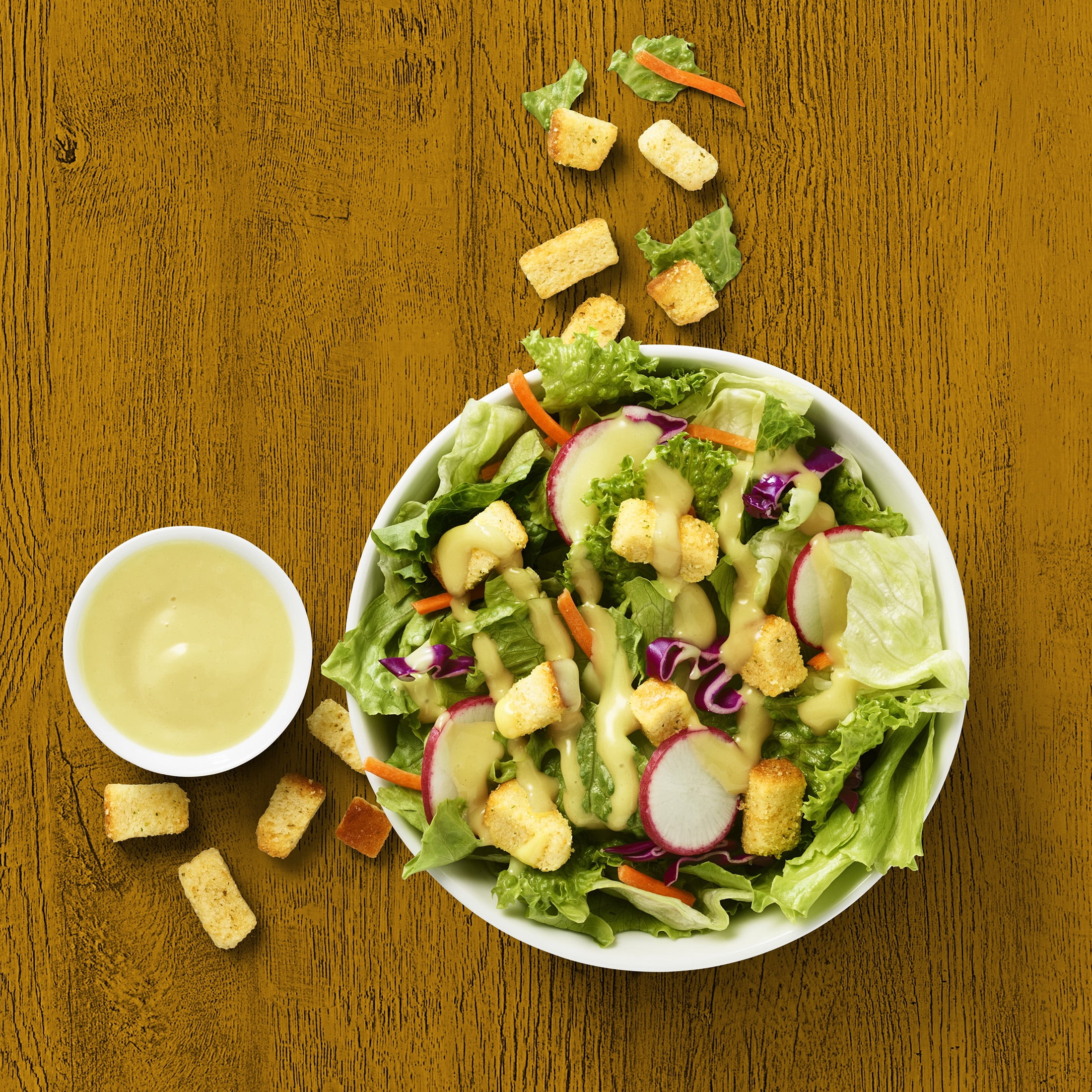 Marketside Classic Honey Mustard Salad Kit, 9 oz (Fresh)