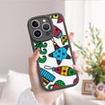 thumbnail image 2 of Destaca con una innovadora y elegante funda de teléfono de goma TPU a prueba de golpes con estampado de dibujos animados para la serie iPhone, 2 of 4