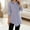 Light blue, variant on Women's Mid Length Striped Sleepshirt Loose Fit Long Sleeve Crew Neck Nightshirt Pullover Sleepwear Top Lounge Wear for Spring Autumn, Black,XXXXXL