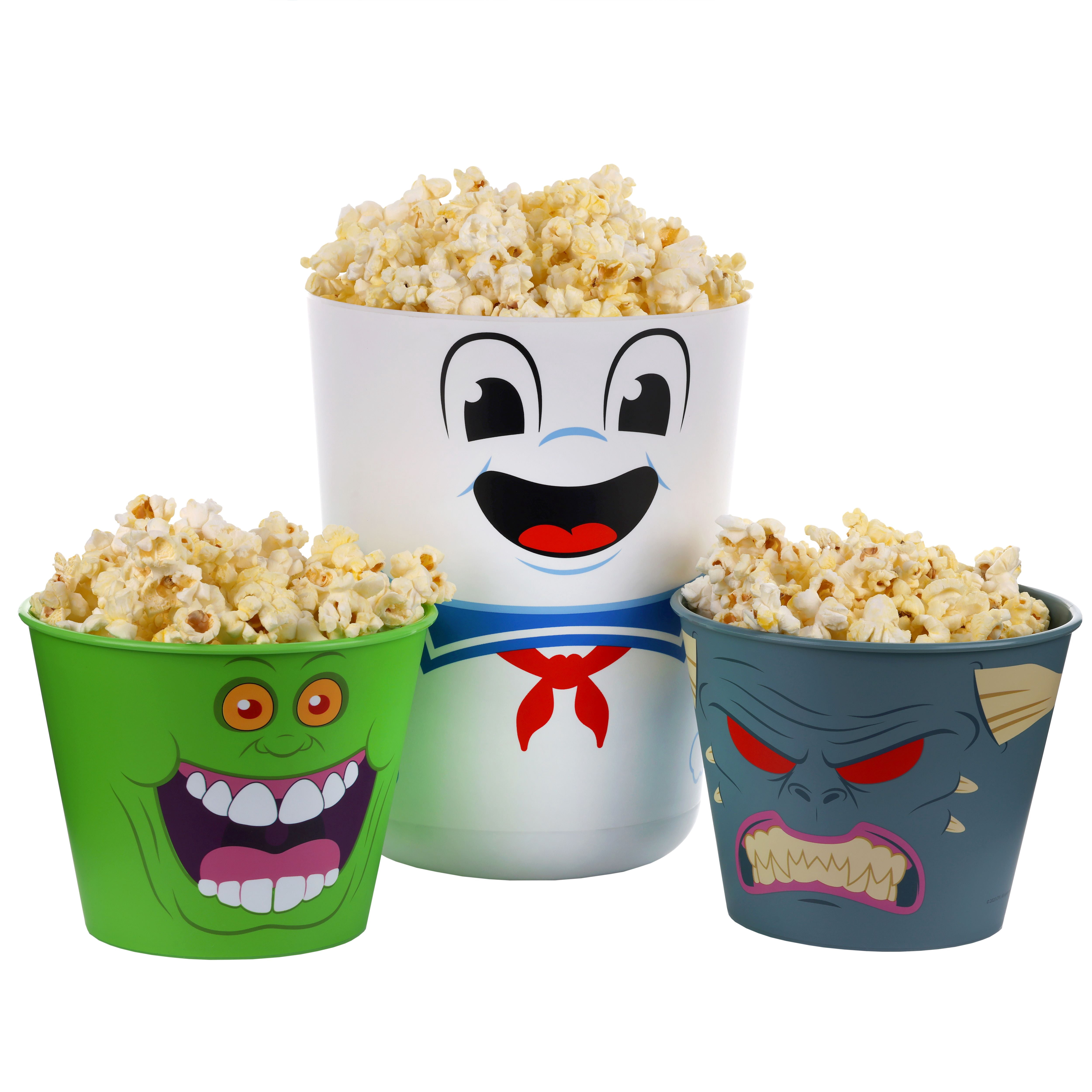 Poppowls: Ghostbusters- Stay Puft Marshmallow Man Poppowls At-Home Movie Theater Microwave Popcorn Kit