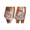 thumbnail image 2 of LMLYSoH Women's Summer Sequined Mini Skirt Casual Stylish Sparkly A Line Mid Rise Short Skirt, 2 of 9