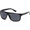 Black/ w Brass, variant on BLACK LOGO Black Frame Dark lens Locs New Sunglasses