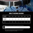 thumbnail image 4 of Wrangler Men's Genuine Leather Belt with Removable Buckle, 38mm Casual Belt for Jeans, Gifts for Men, 4 of 10