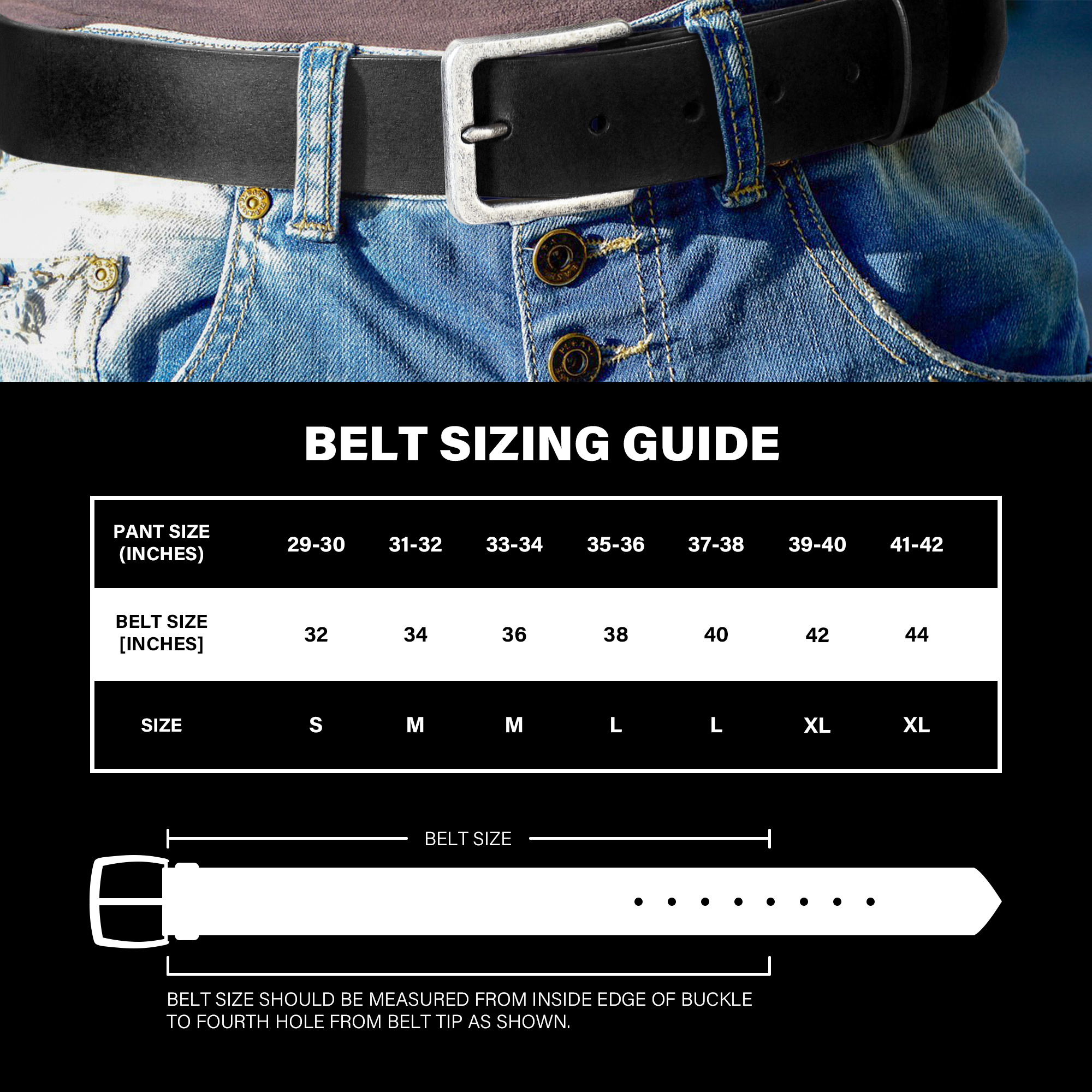 Wrangler Men's Genuine Leather Belt with Removable Buckle photo 3