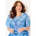 thumbnail image 3 of Catherines Women's Plus Size Georgette Peasant Poncho, 3 of 4
