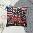 thumbnail image 2 of PHYHOO Hello Love Heart Throw Pillow Covers, Buffalo Plaid Patriotic Cushion Case for Sofa Couch, 2 of 5