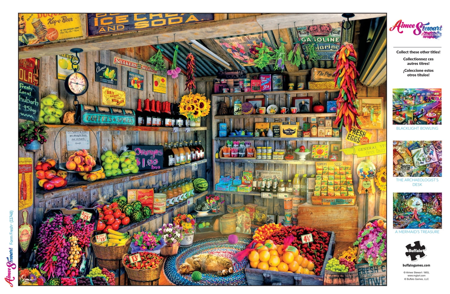 Buffalo Games Aimee Stewart Picker's Haul Puzzle De 1000