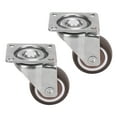 thumbnail image 3 of Castor Wheels,2Pcs Metal Casters 33lb Universal Casters Swivel Plate Caster Unbeatable Value, 3 of 14