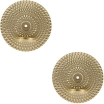 2 PCS Candlestick Wall Holder Decorations Vintage Ornaments Golden