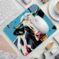 thumbnail image 2 of Cattle Square Desk Mat, 8.3x9.8 Inch, Non-Slip Rubber Bottom, Printed, Suitable for Office and Gaming - Gaming Mousepad and Mouse Pad, 2 of 6