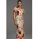 thumbnail image 4 of Vestido Bellabarnetten Naya de manga corta con cuello redondo y flores, 4 of 7