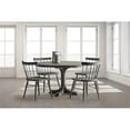 thumbnail image 5 of Barrett IV Round Dining Table made with Brown Mango Wood (Set of 2), 5 of 5