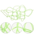 thumbnail image 2 of Portable Basketball Net Replacement Made of Nylon for Outdoor Sports Green Color Fits Most Standard Hoops 36.5 Inches, 2 of 8
