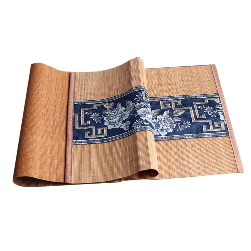 Bamboo Mats Placemats 1 Piece Dining Table Mats 41×30Cm Approx Multipurpose 