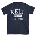 thumbnail image 1 of Kell Illinois Classic Established Men's Cotton T-Shirt, 1 of 1